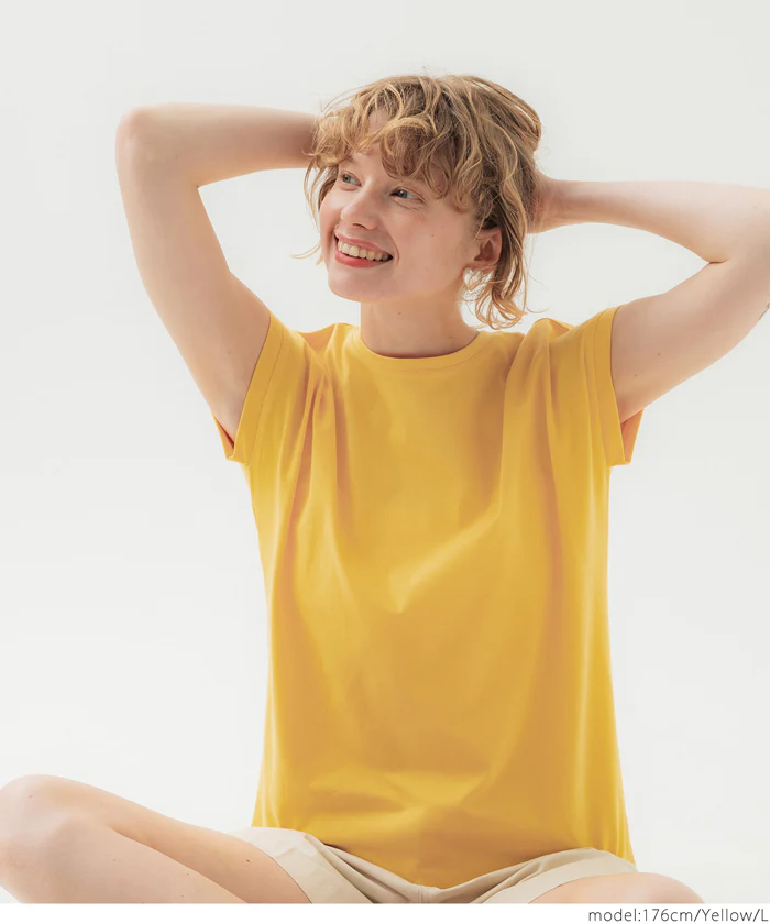 COTTON from the U.S.フレンチスリーブTシャツ レディース メール便可 - Image 16