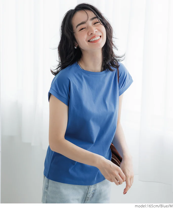 COTTON from the U.S.フレンチスリーブTシャツ レディース メール便可 - Image 20