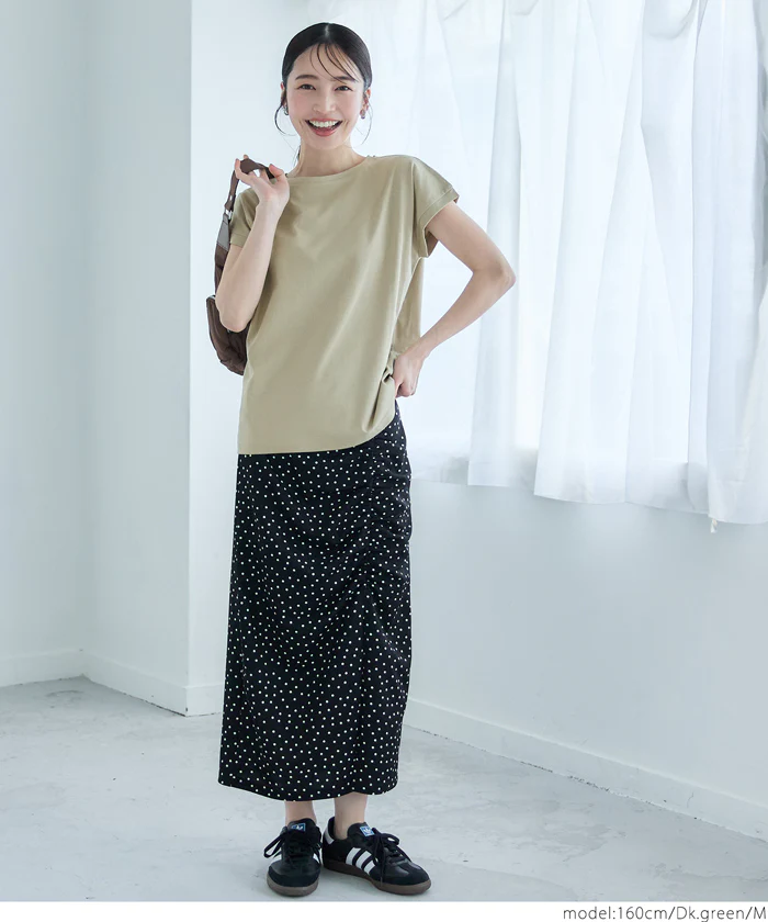 COTTON from the U.S.フレンチスリーブTシャツ レディース メール便可 - Image 4