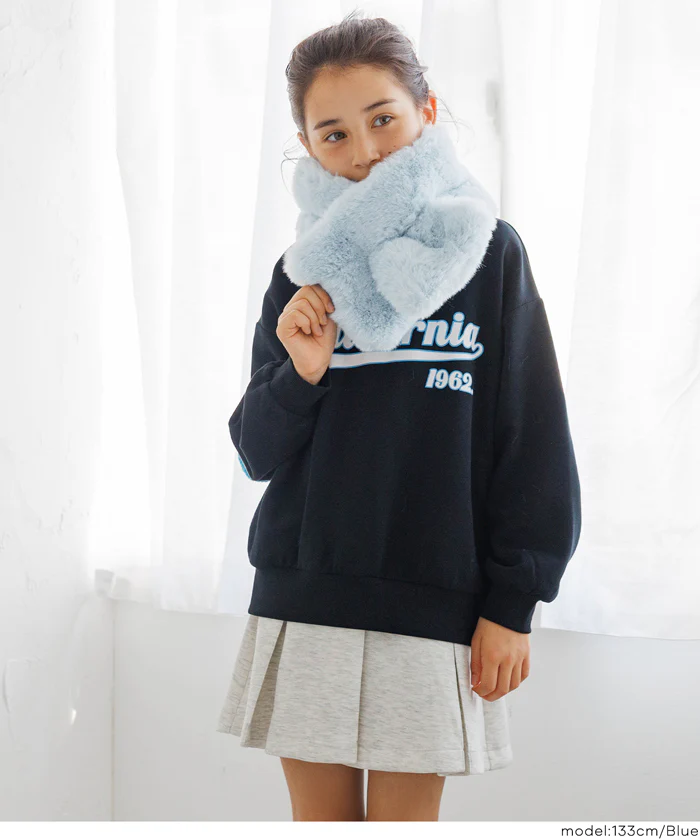 親子お揃いフェイクファーティペット キッズ メール便不可 - Image 11