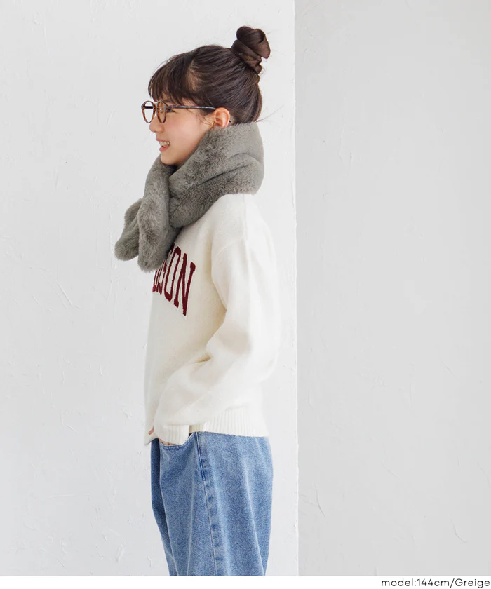 親子お揃いフェイクファーティペット キッズ メール便不可 - Image 12