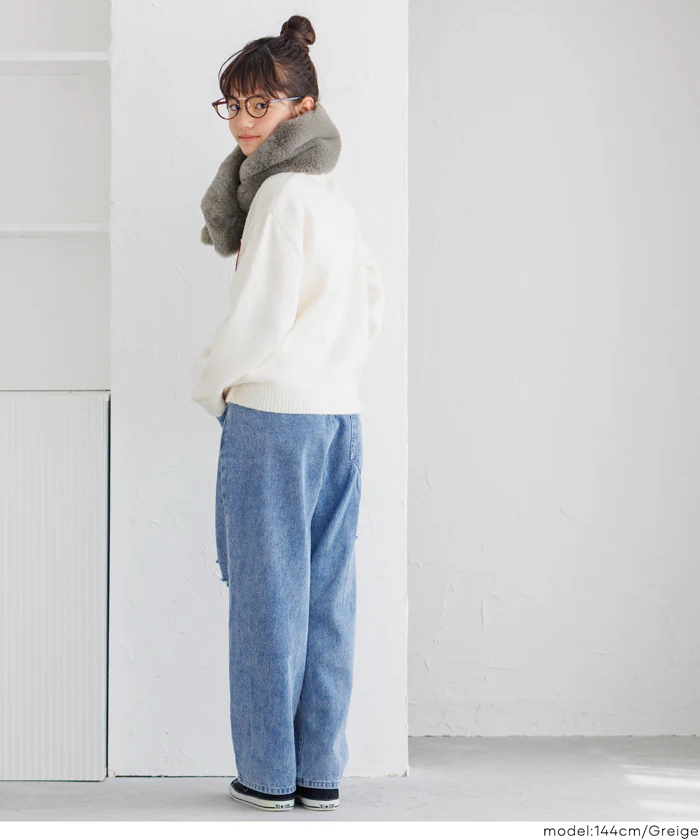 親子お揃いフェイクファーティペット キッズ メール便不可 - Image 14