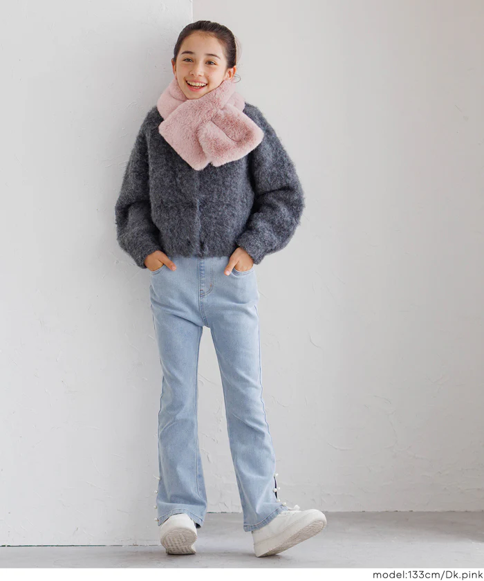 親子お揃いフェイクファーティペット キッズ メール便不可 - Image 19