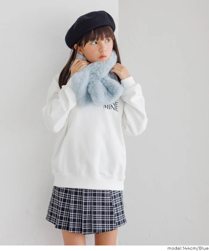 親子お揃いフェイクファーティペット キッズ メール便不可 - Image 7