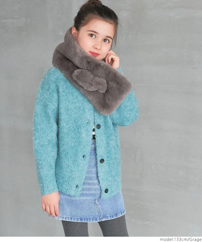 【旧仕様】親子お揃いフェイクファーティペット キッズ メール便不可 - Image 14