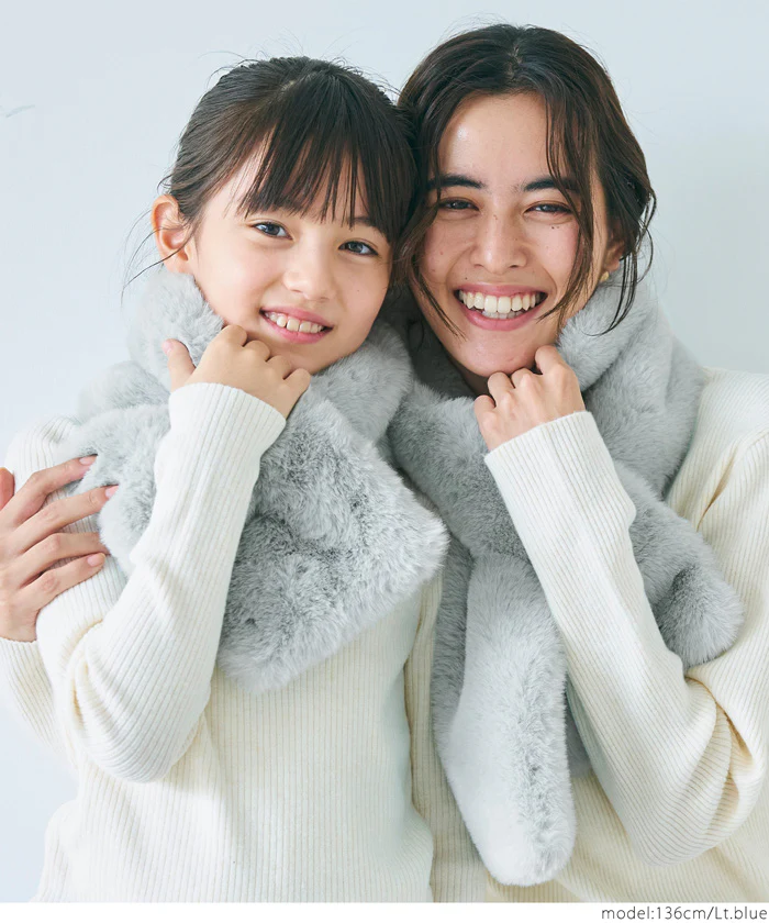 【旧仕様】親子お揃いフェイクファーティペット キッズ メール便不可 - Image 3