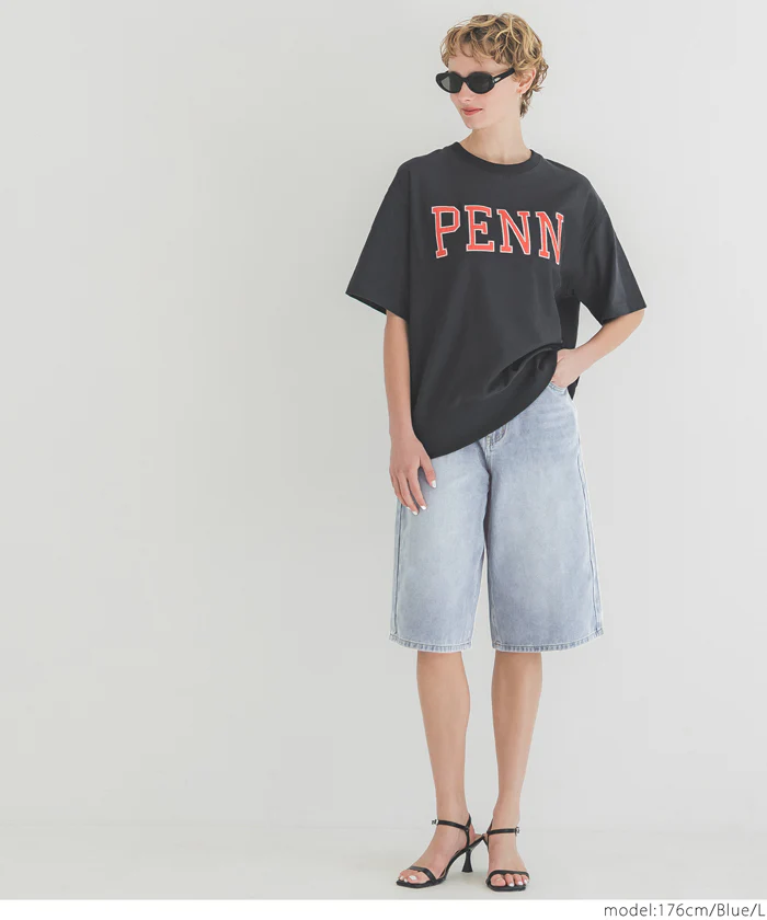 セール ★2990円→550円 デニムバミューダパンツ レディース メール便不可 - Image 2