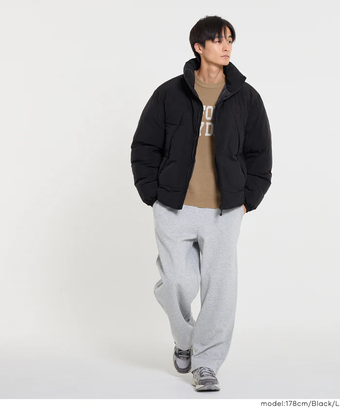 セール★5990円→2990円 スタンドスラッシュポケット中綿ジャケット メンズ メール便不可 - Image 7