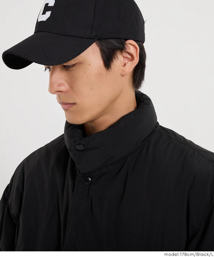 セール★5990円→2990円 ナイロンタッサー中綿スタンドジャケット メンズ メール便不可 - Image 11