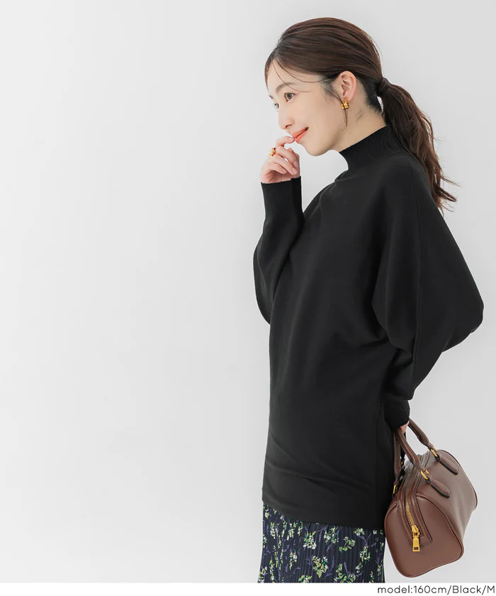 セール★2490円→990円ボトルネックニットチュニック レディース メール便可 - Image 14