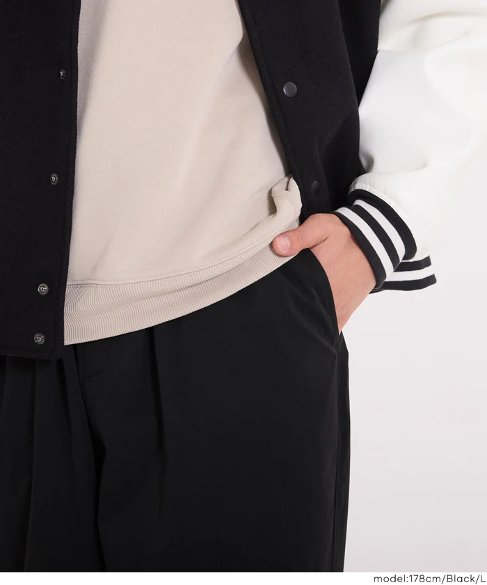 ワイドテーパードイージーパンツ メンズ メール便不可 - Image 10