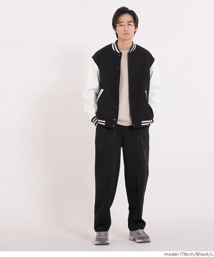ワイドテーパードイージーパンツ メンズ メール便不可 - Image 11