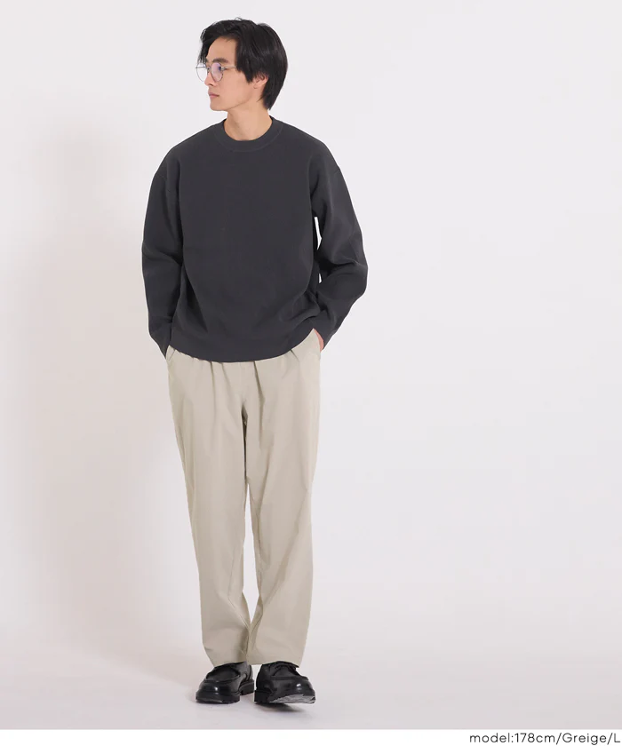 ワイドテーパードイージーパンツ メンズ メール便不可 - Image 5