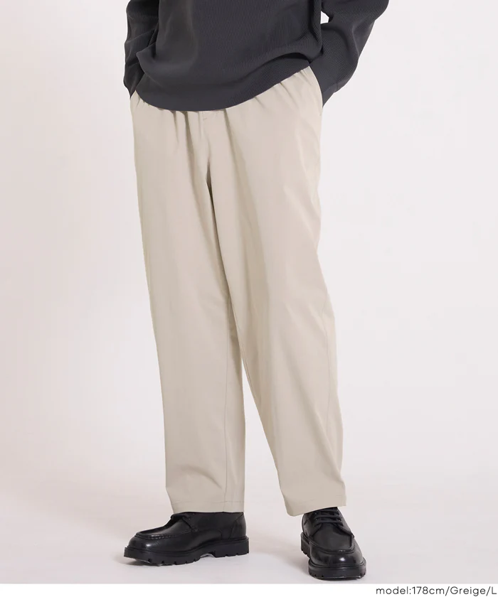 ワイドテーパードイージーパンツ メンズ メール便不可 - Image 6
