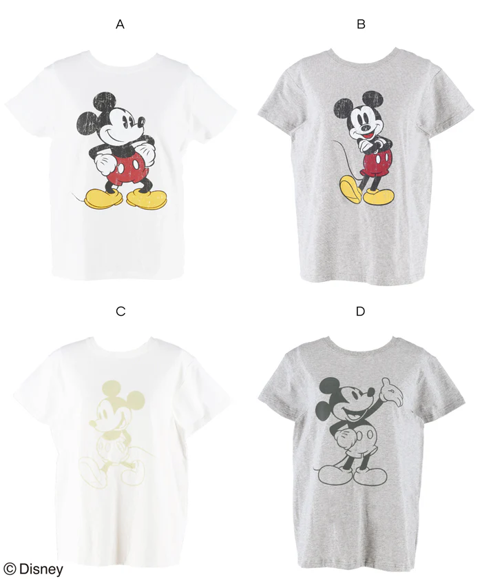 【ディズニー】ウォッシュドTシャツ レディース メール便不可 - Image 20