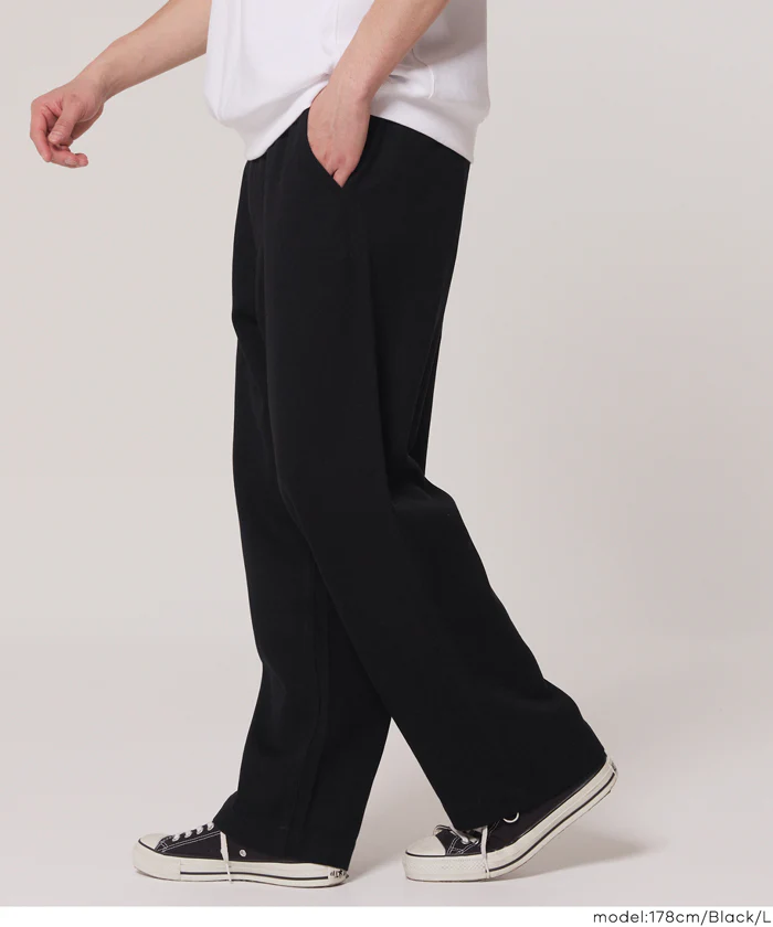 ツイルワイドストレートパンツ メンズ メール便不可 - Image 3