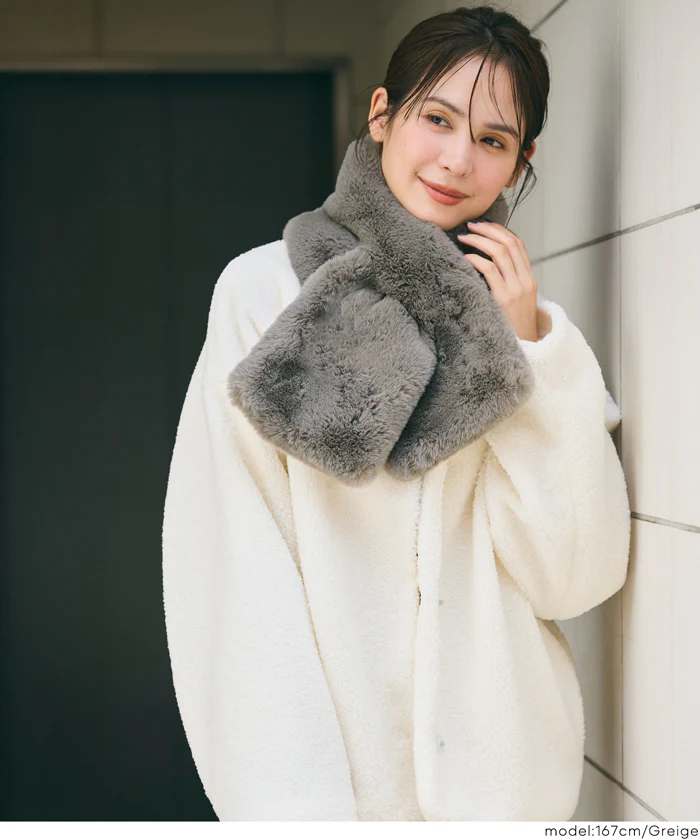 フェイクファーティペット レディース メール便不可 - Image 14
