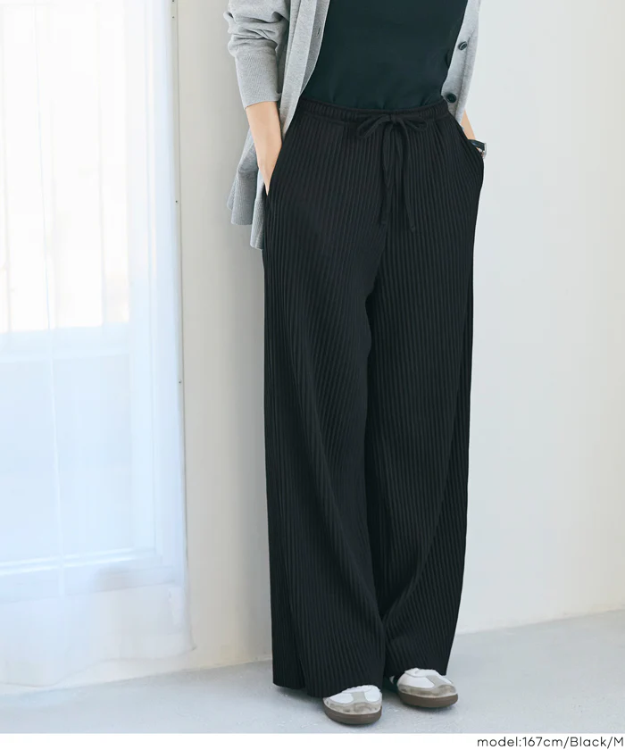 EAZY TEX リブパンツ レディース メール便不可 - Image 12