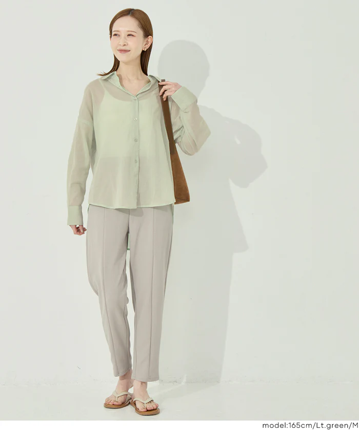 GW限定セール★ ガーゼシャツ レディース メール便可 - Image 11