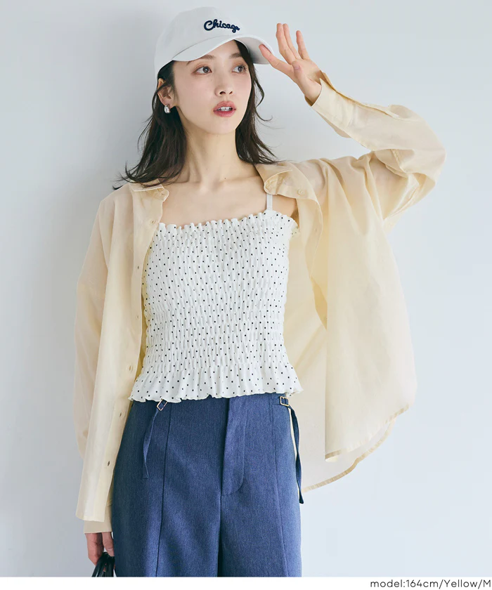 GW限定セール★ ガーゼシャツ レディース メール便可 - Image 9