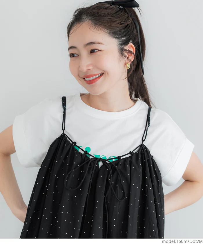 セール★2490円→550円 ボリュームチュニックキャミソール レディース メール便不可 - Image 15