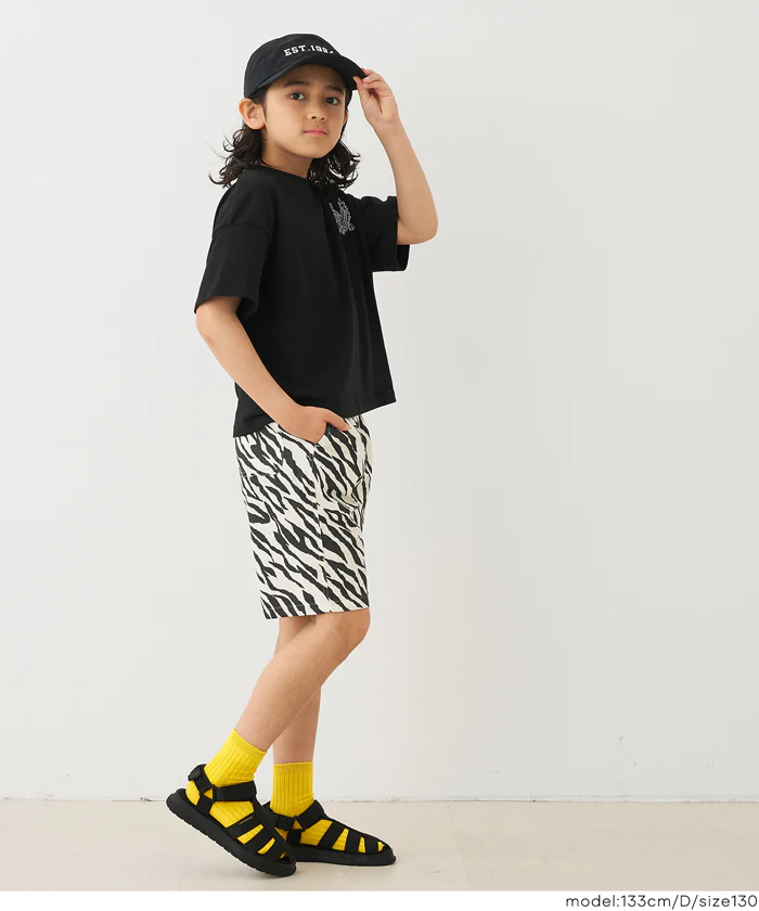 GW限定セール★ ツイル総柄ショートパンツ キッズ メール便不可 - Image 11