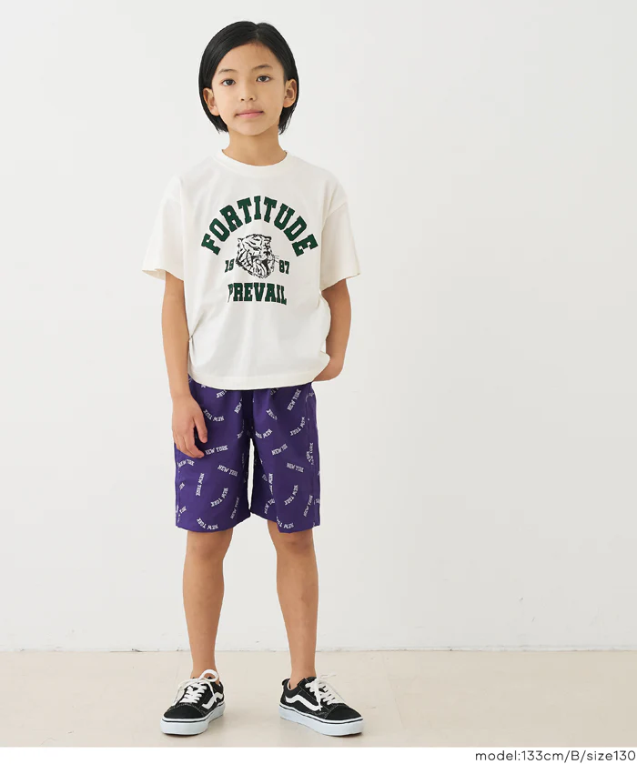 GW限定セール★ ツイル総柄ショートパンツ キッズ メール便不可 - Image 4