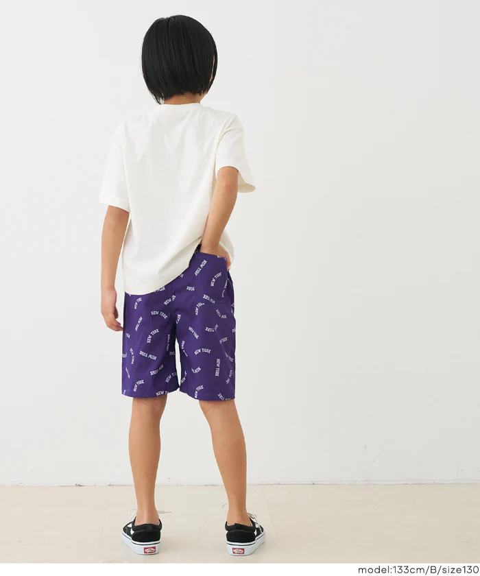 GW限定セール★ ツイル総柄ショートパンツ キッズ メール便不可 - Image 6