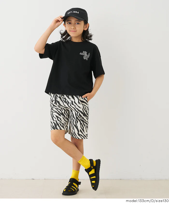 GW限定セール★ ツイル総柄ショートパンツ キッズ メール便不可 - Image 9