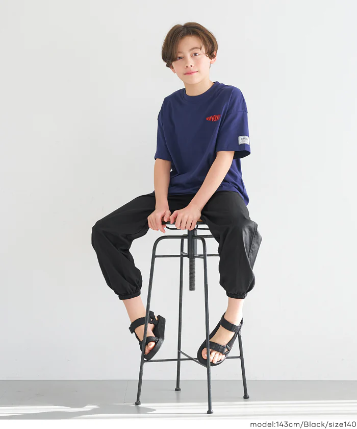 コットンリップストップジョガーパンツ キッズ メール便不可 - Image 11