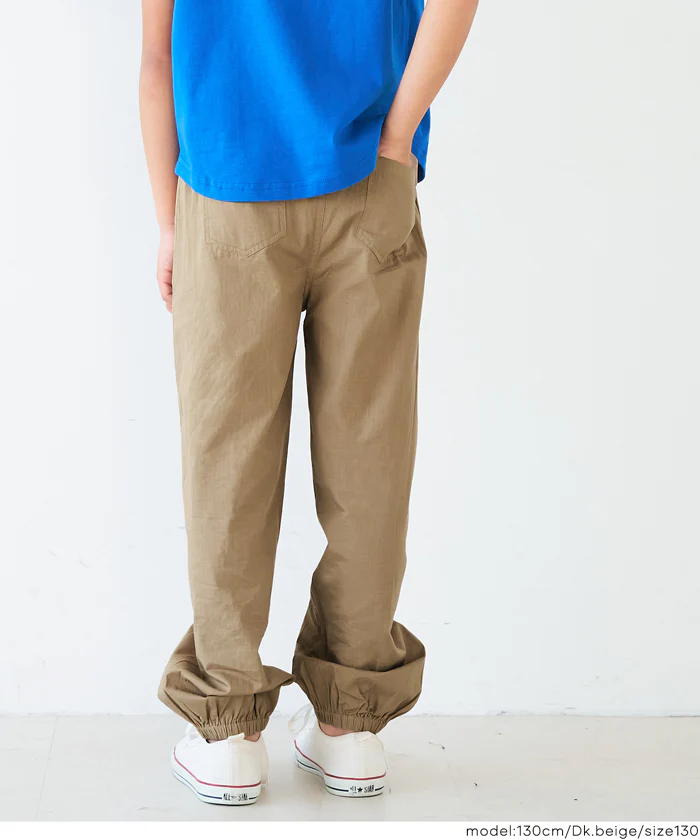 コットンリップストップジョガーパンツ キッズ メール便不可 - Image 4