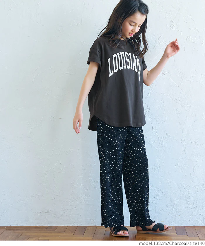 WEB限定セール ★990円→110円親子お揃いテールカットカレッジビッグTシャツ キッズ メール便可 - Image 11