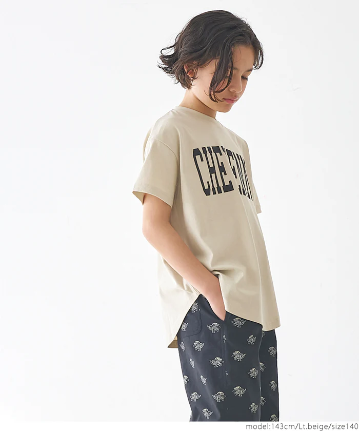 WEB限定セール ★990円→110円親子お揃いテールカットカレッジビッグTシャツ キッズ メール便可 - Image 16