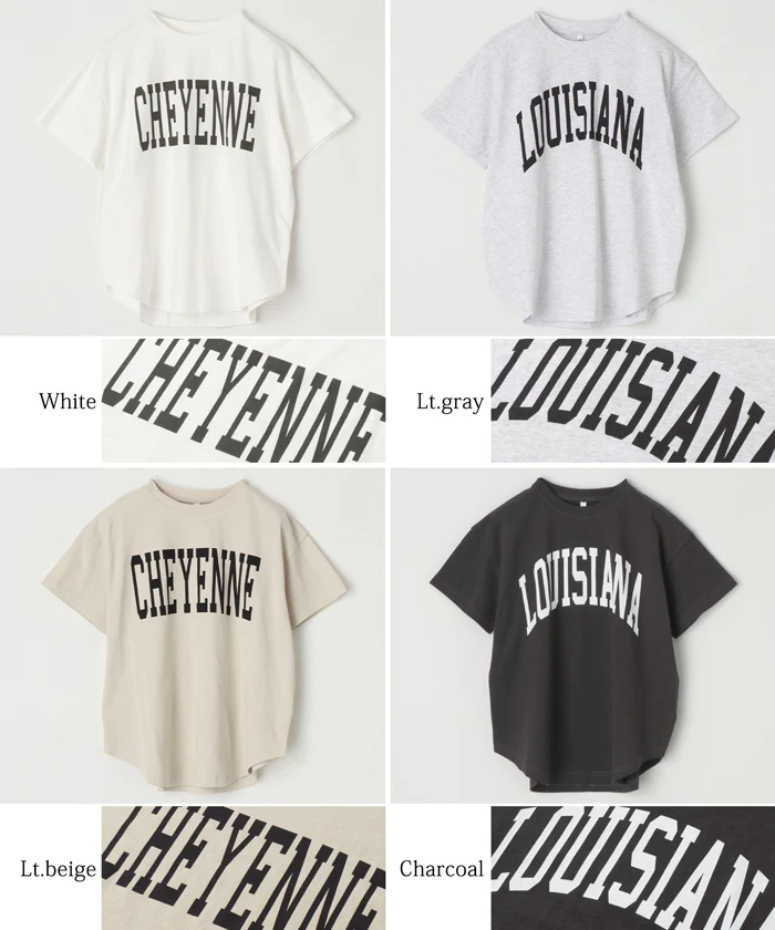 WEB限定セール ★990円→110円親子お揃いテールカットカレッジビッグTシャツ キッズ メール便可 - Image 19