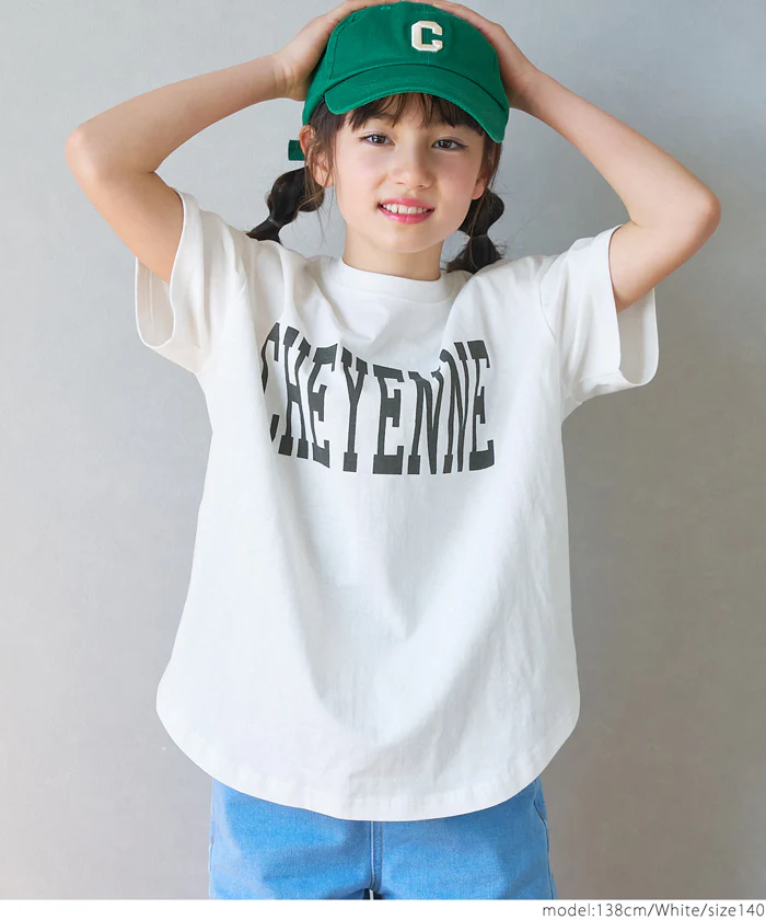 WEB限定セール ★990円→110円親子お揃いテールカットカレッジビッグTシャツ キッズ メール便可 - Image 5