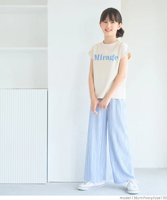 WEB限定セール★790円→110円 親子お揃いフレンチスリーブロゴプリントTシャツ キッズ メール便可 coca コカ - Image 15