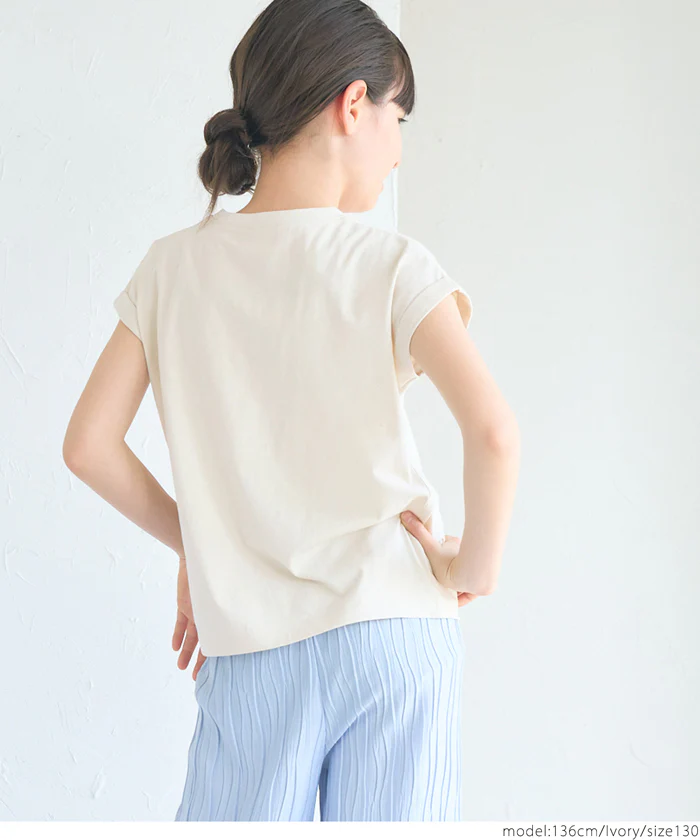 WEB限定セール★790円→110円 親子お揃いフレンチスリーブロゴプリントTシャツ キッズ メール便可 coca コカ - Image 16
