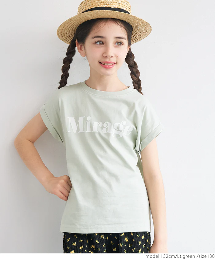 WEB限定セール★790円→110円 親子お揃いフレンチスリーブロゴプリントTシャツ キッズ メール便可 coca コカ - Image 18