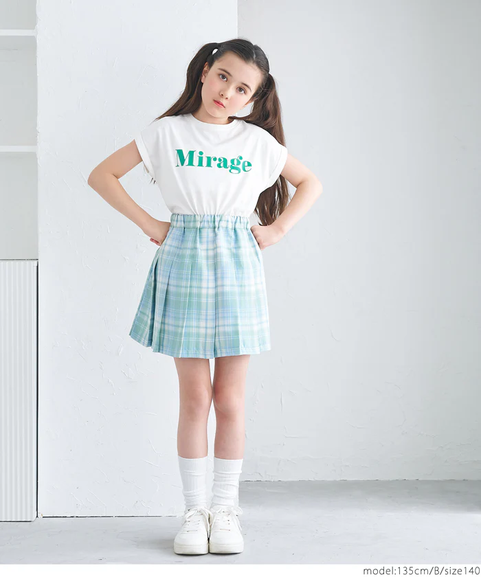 WEB限定セール★790円→110円 親子お揃いフレンチスリーブロゴプリントTシャツ キッズ メール便可 coca コカ - Image 9