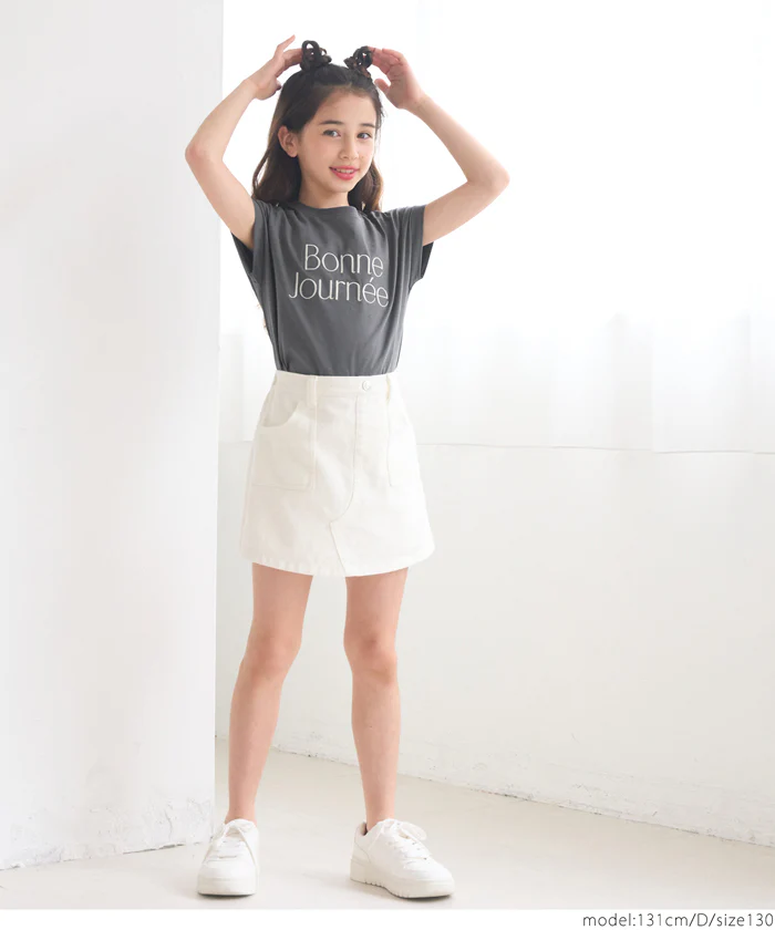 セール★790円→590円 フレンチスリーブロゴTシャツ キッズ メール便不可 - Image 12