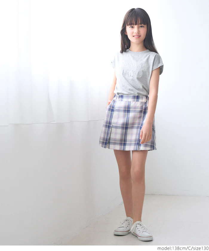 セール★790円→590円 フレンチスリーブロゴTシャツ キッズ メール便不可 - Image 5