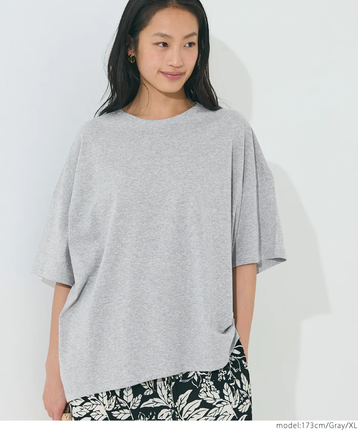 ラウンドヘムTシャツ レディース メール便不可 - Image 10