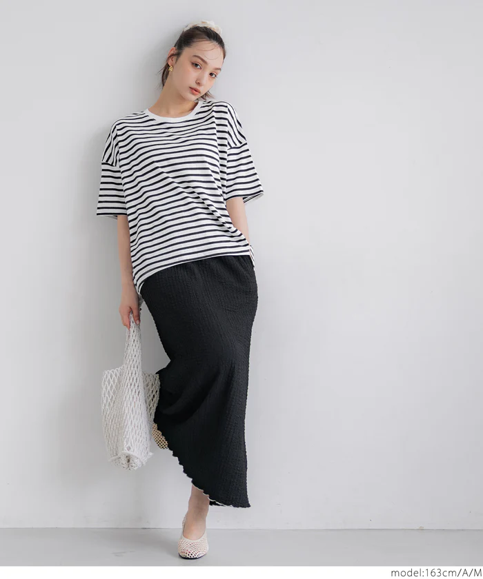 ラウンドヘムTシャツ レディース メール便不可 - Image 15