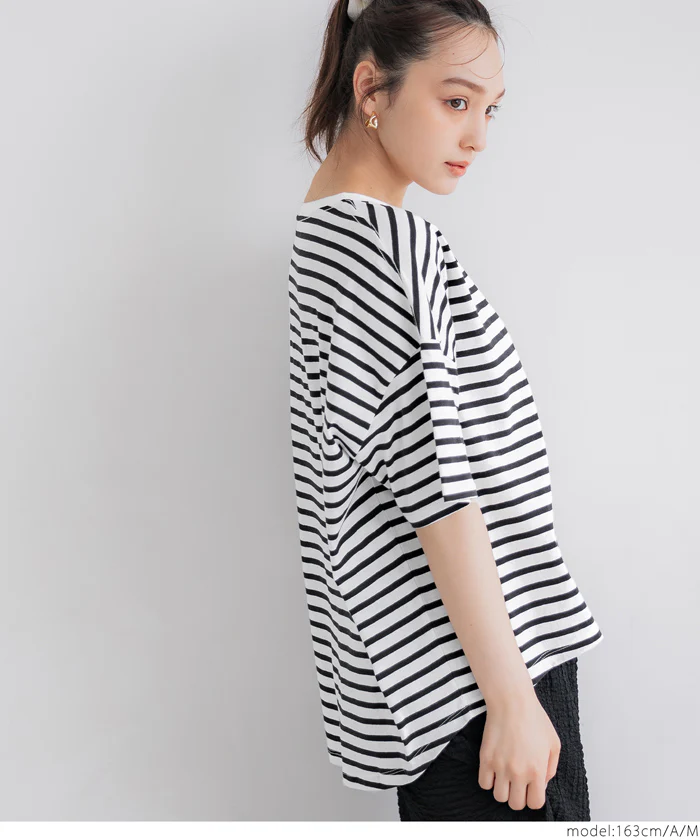 ラウンドヘムTシャツ レディース メール便不可 - Image 16