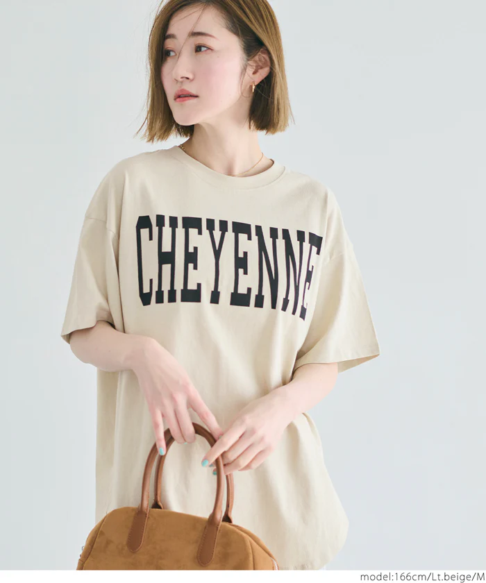 セール★1290円→990円 テールカットカレッジビッグTシャツ レディース メール便不可 - Image 11