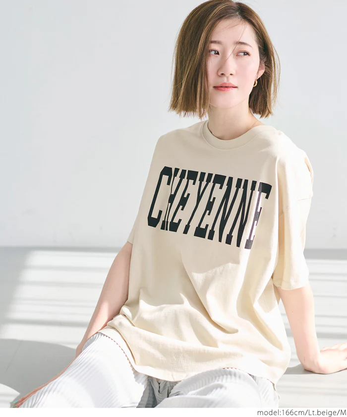 セール★1290円→990円 テールカットカレッジビッグTシャツ レディース メール便不可 - Image 14