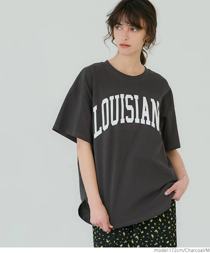 セール★1290円→990円 テールカットカレッジビッグTシャツ レディース メール便不可 - Image 19