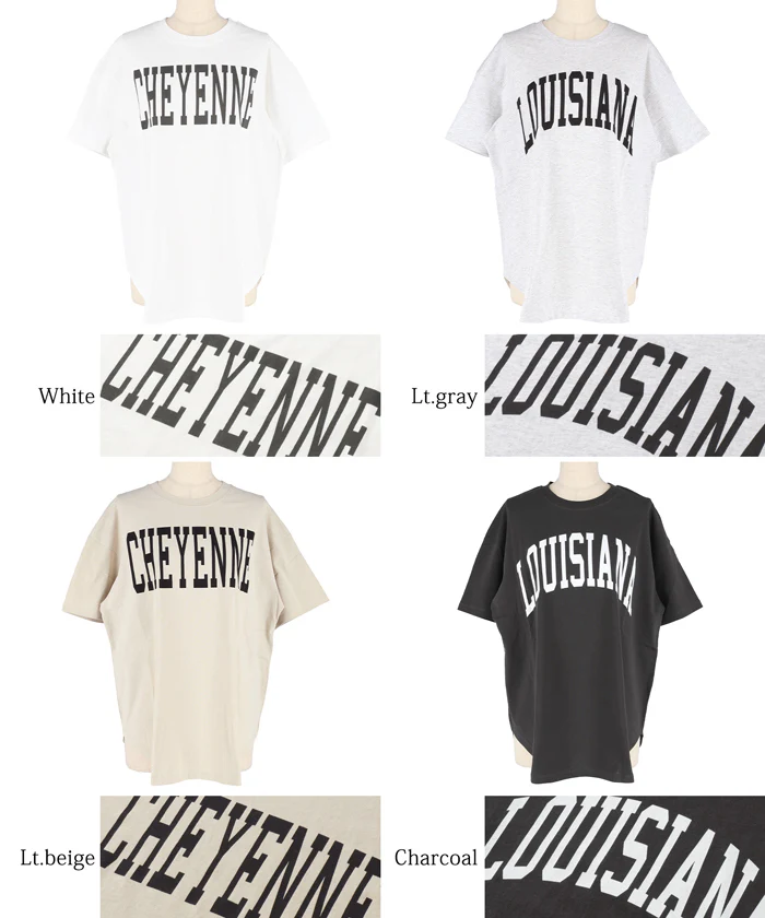 セール★1290円→990円 テールカットカレッジビッグTシャツ レディース メール便不可 - Image 22