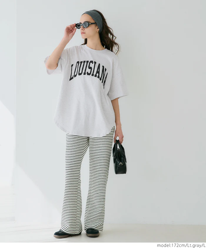 セール★1290円→990円 テールカットカレッジビッグTシャツ レディース メール便不可 - Image 7