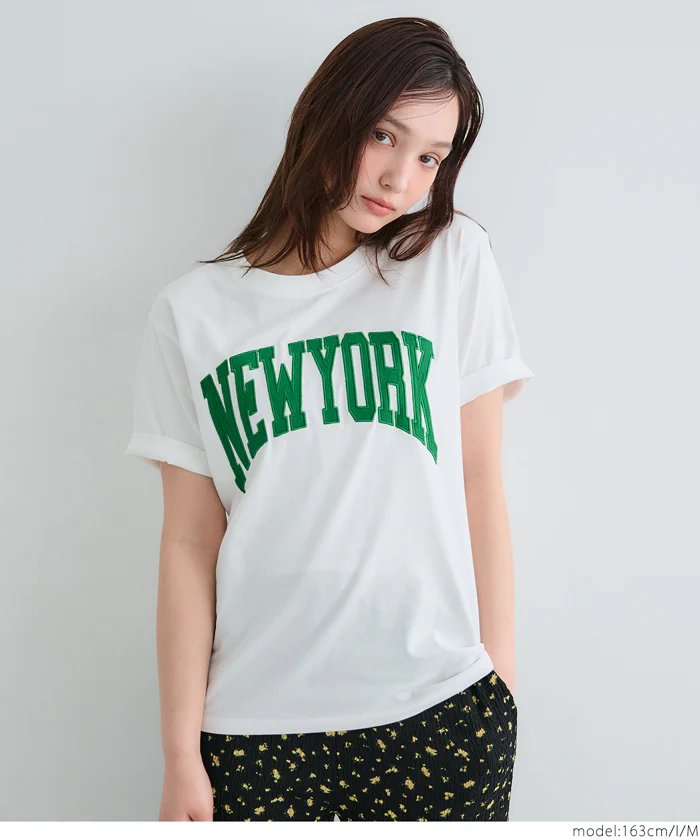 アソートデザインクルーネックTシャツ レディース メール便不可 - Image 17